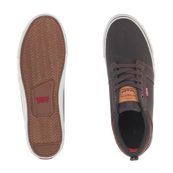 Levi's Alpine Mens Sneakers Brown Tan Size 13 M - Picture 6 of 8